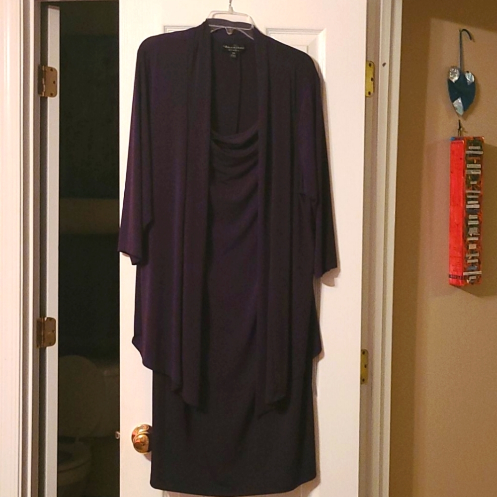 Jacket Dress, career, faux 2-piece